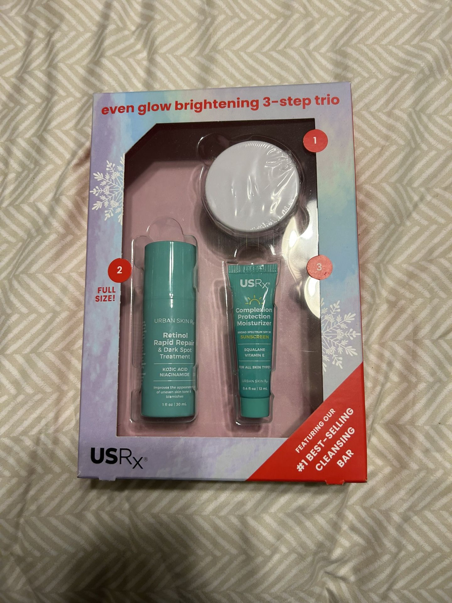 Urban Skin Rx Even Glow Brightening 3-Step Trio Set