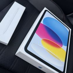 IPAD 10th Generation Blue /with Apple Pencil 
