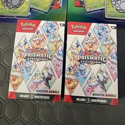 Prismatic Evolutions Booster Bundles For Trade!