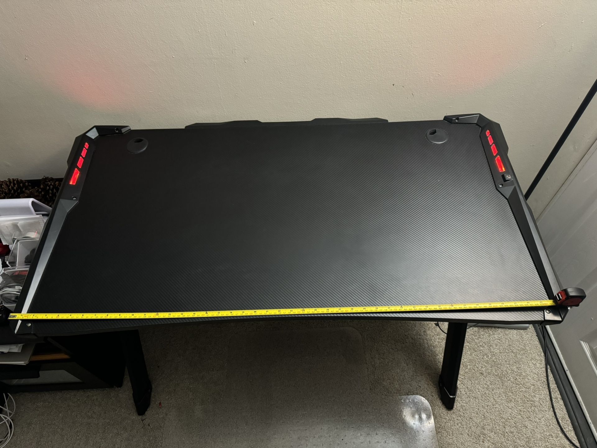 44” LED Gaming Desk
