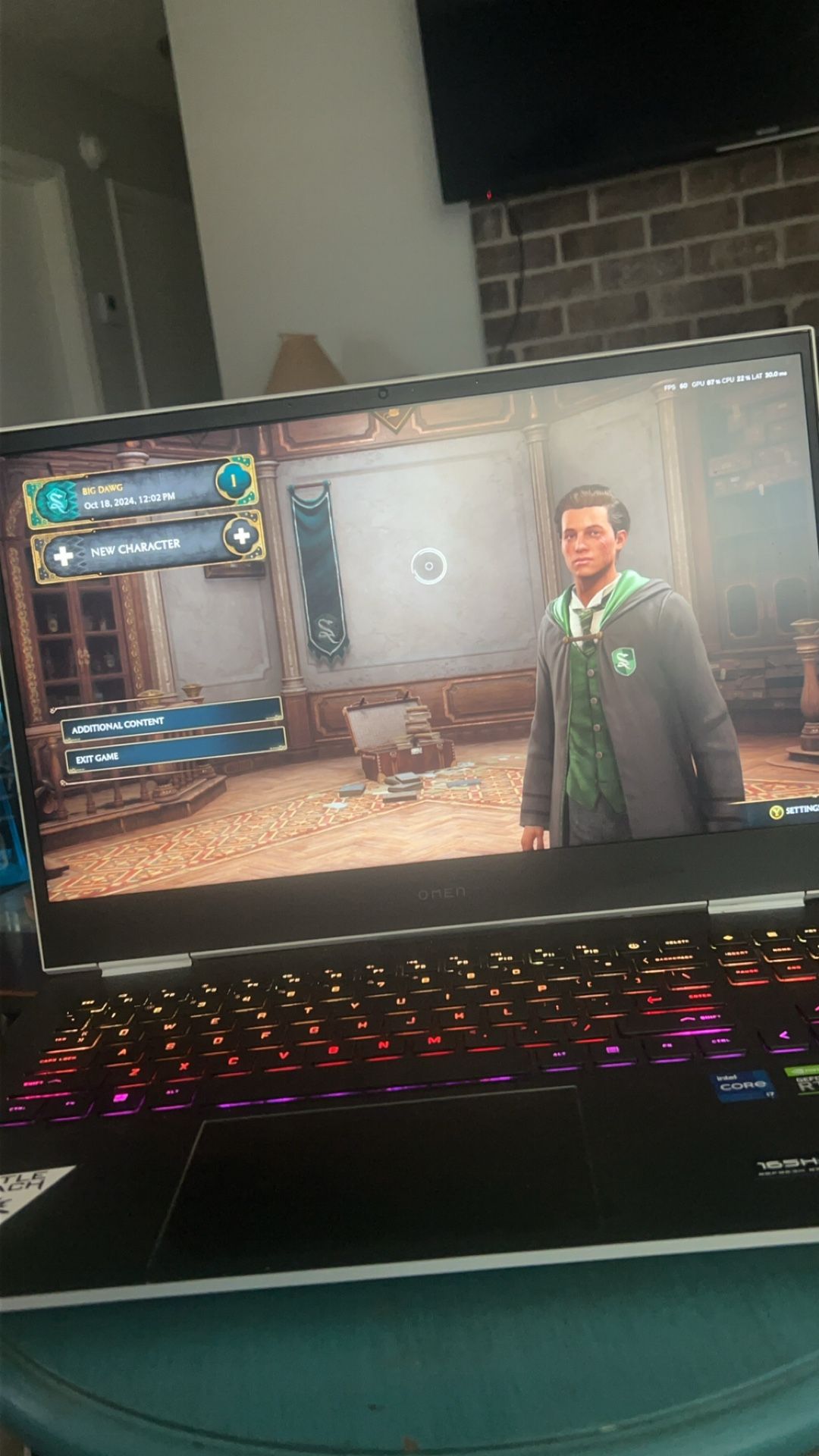 HP Omen 16 RTX 3070 QHD 165HZ Screen