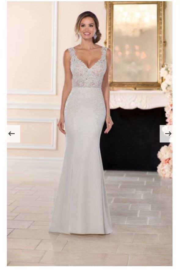 Stella York 6476 Wedding Dress Size 8