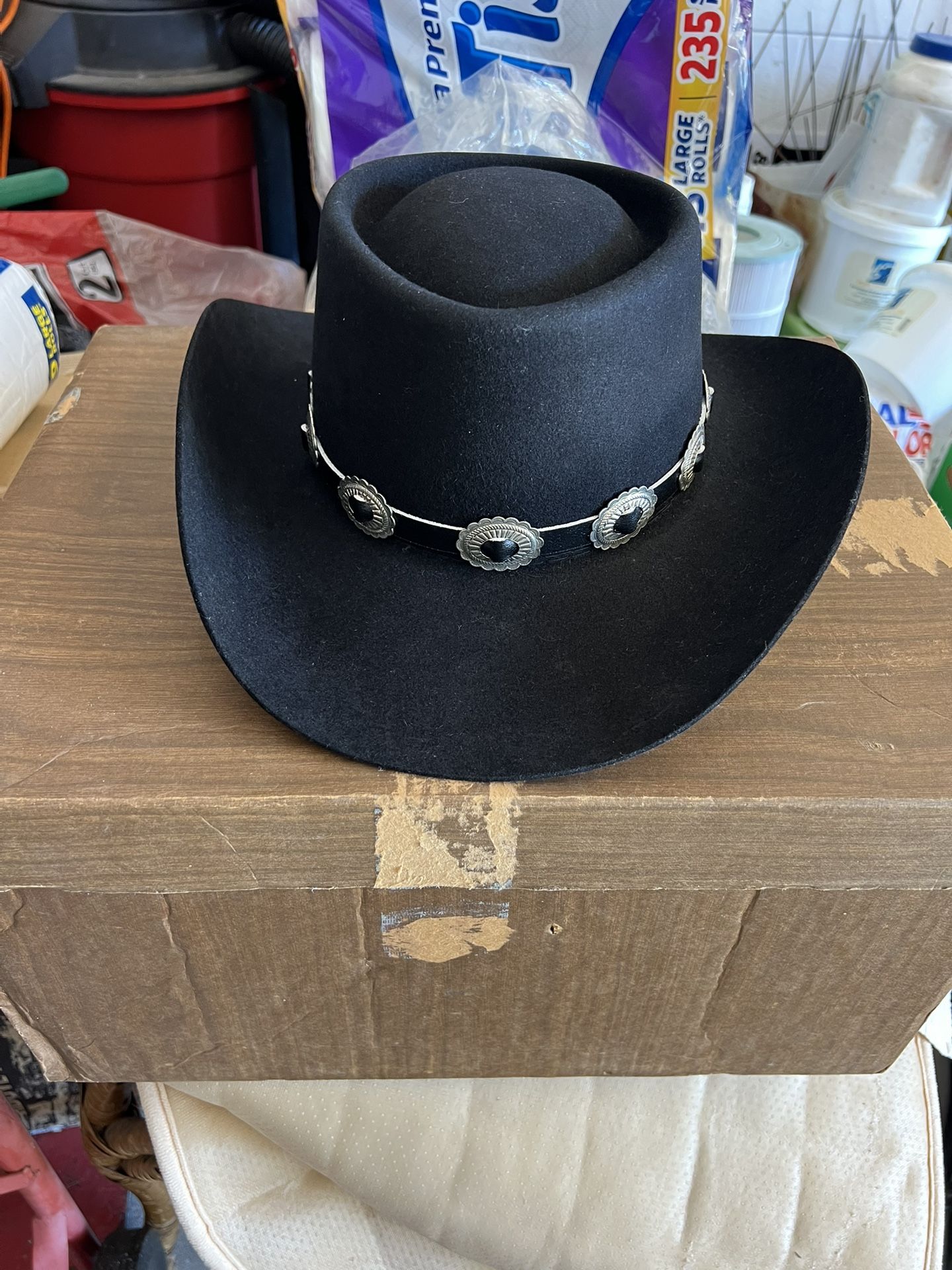 Mens Stetson Type Hat Thoroughbred Brand