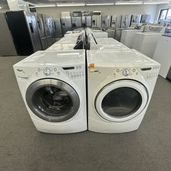 Front Load Washer And Dryer Set 6 Months Warranty