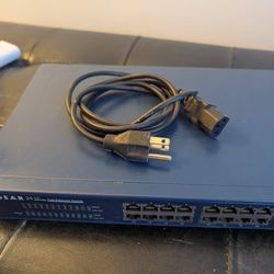 Netgear 24 Port Fast Ethernet Switch 
