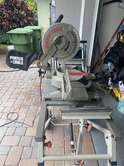 Porter Cable 12 Inch Miter Saw & Bosch Table Saw