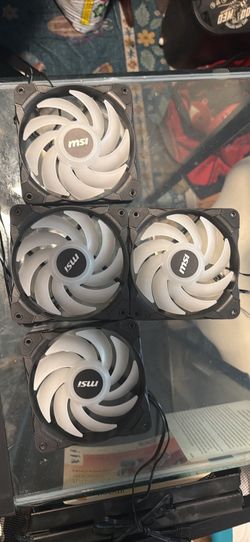 MSI 120mm RGB fans.