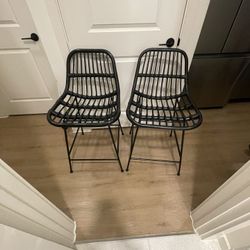 Set Of 3 Barstools 