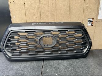 2017 2018 2019 2020 2021 2022 2023 TOYOTA TACOMA FRONT GRILLE OEM USED