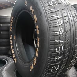 One Used 275 / 60 / R15 With 80% Of Thread Or Life Brand Hankook Ventus Hablamos Espanol