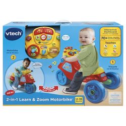 VTech 2-in-1 Learn & Zoom Motorbike