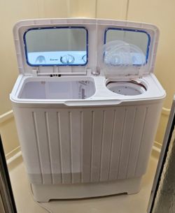 Giantex Portable Mini Compact Twin Tub Washing Machine
