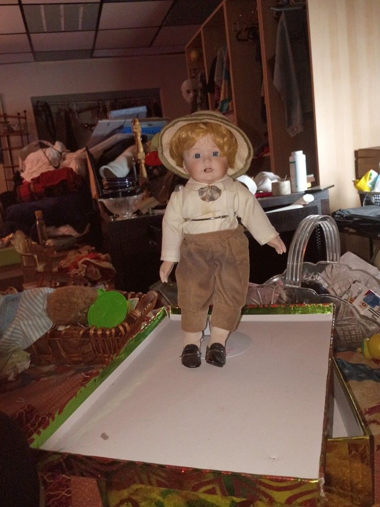 Vintage Boy Doll