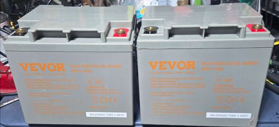 VEVOR 12vt 40ah Deep Cell Batteries