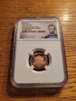 2019 S Proof Lincoln Shield PF69 RD ULTRA CAMEO
