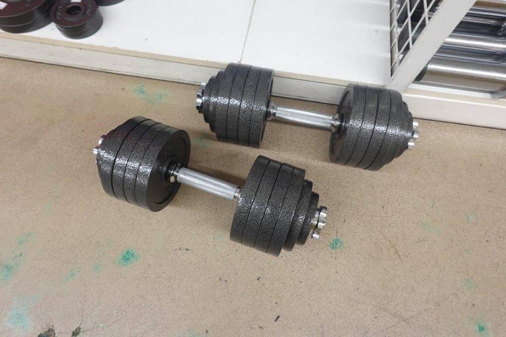 CAP Barbell 52.5 lb Single Adjustable Dumbbell Weight Plate Set