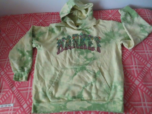 MARKET ARC HAWAIIAN GARDEN TIE-DYE HOODIE Size XL
