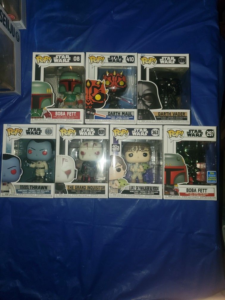 Star Wars Funko Lot