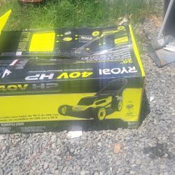 Lawnmower Riobi Electrica Bateria 40v  Y Cargador 