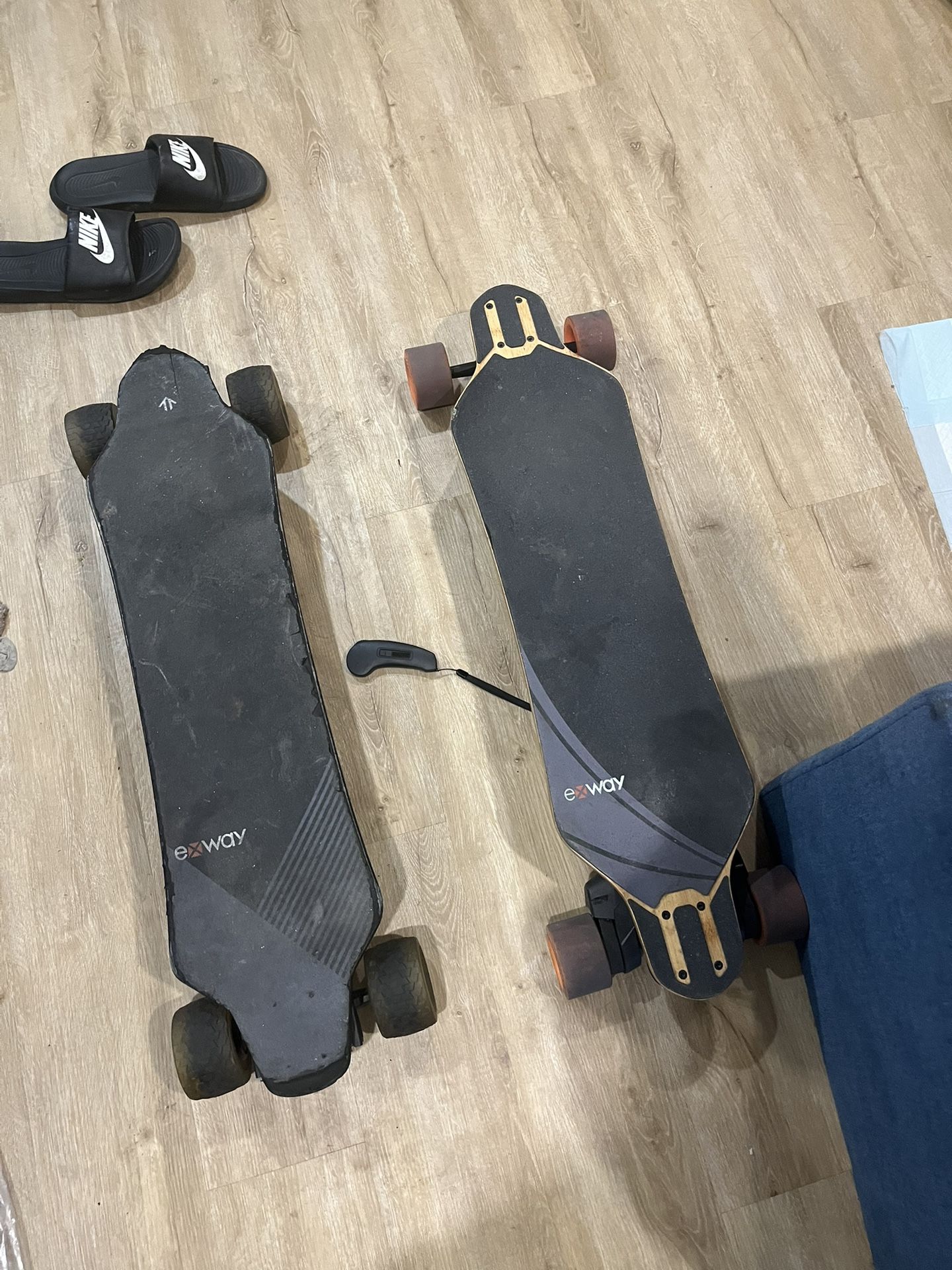 Electric skateboards