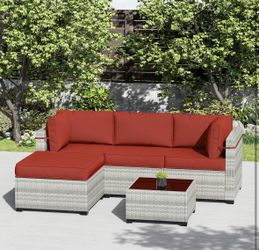 9 Pack Patio Cushion Covers Outdoor Furniture Cushion Slipcovers Replacement Waterproof with Zipper