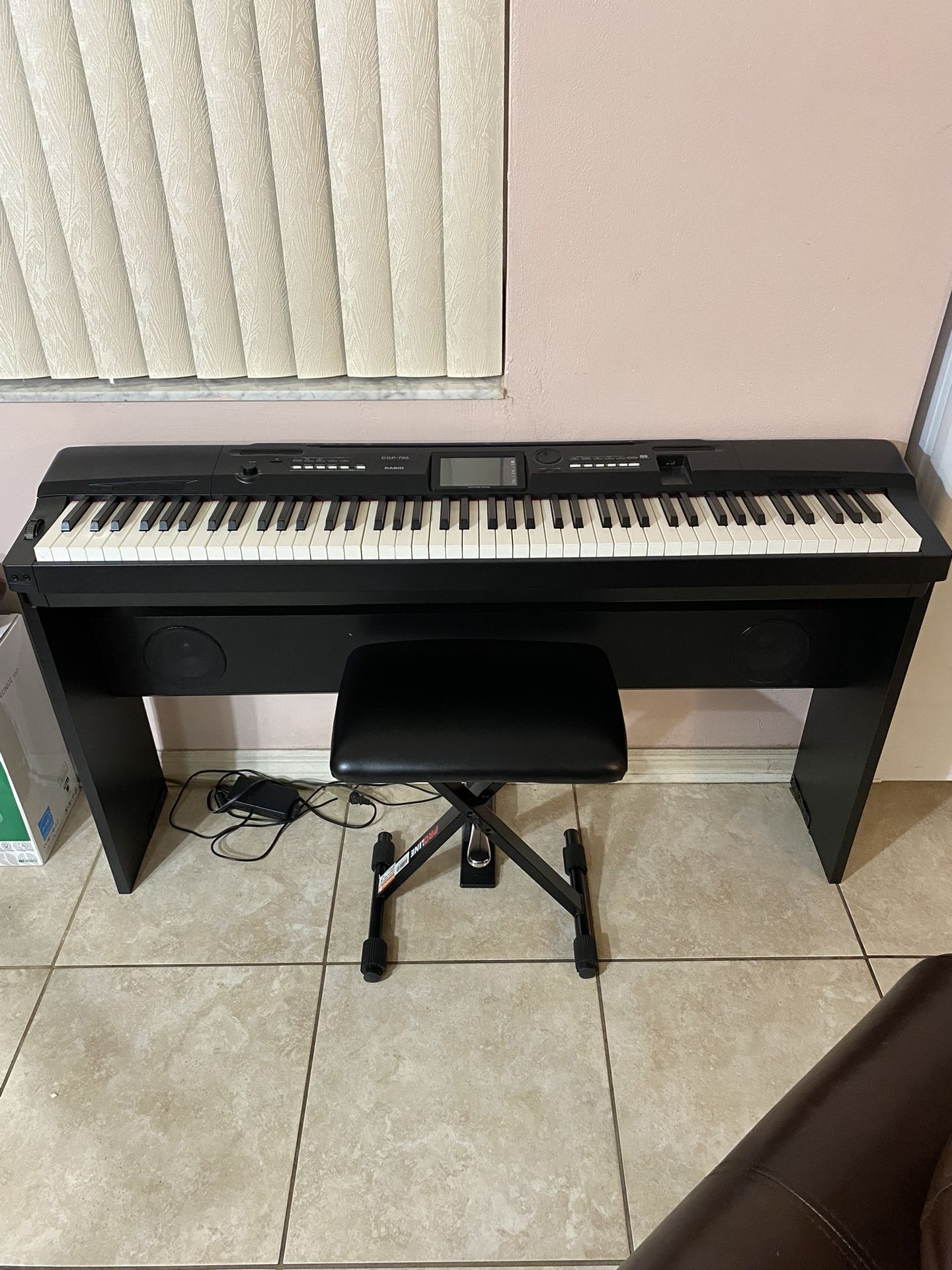 Casio CGP-700 Digital Piano (w/ Furniture Stand And Speaker Bar)
