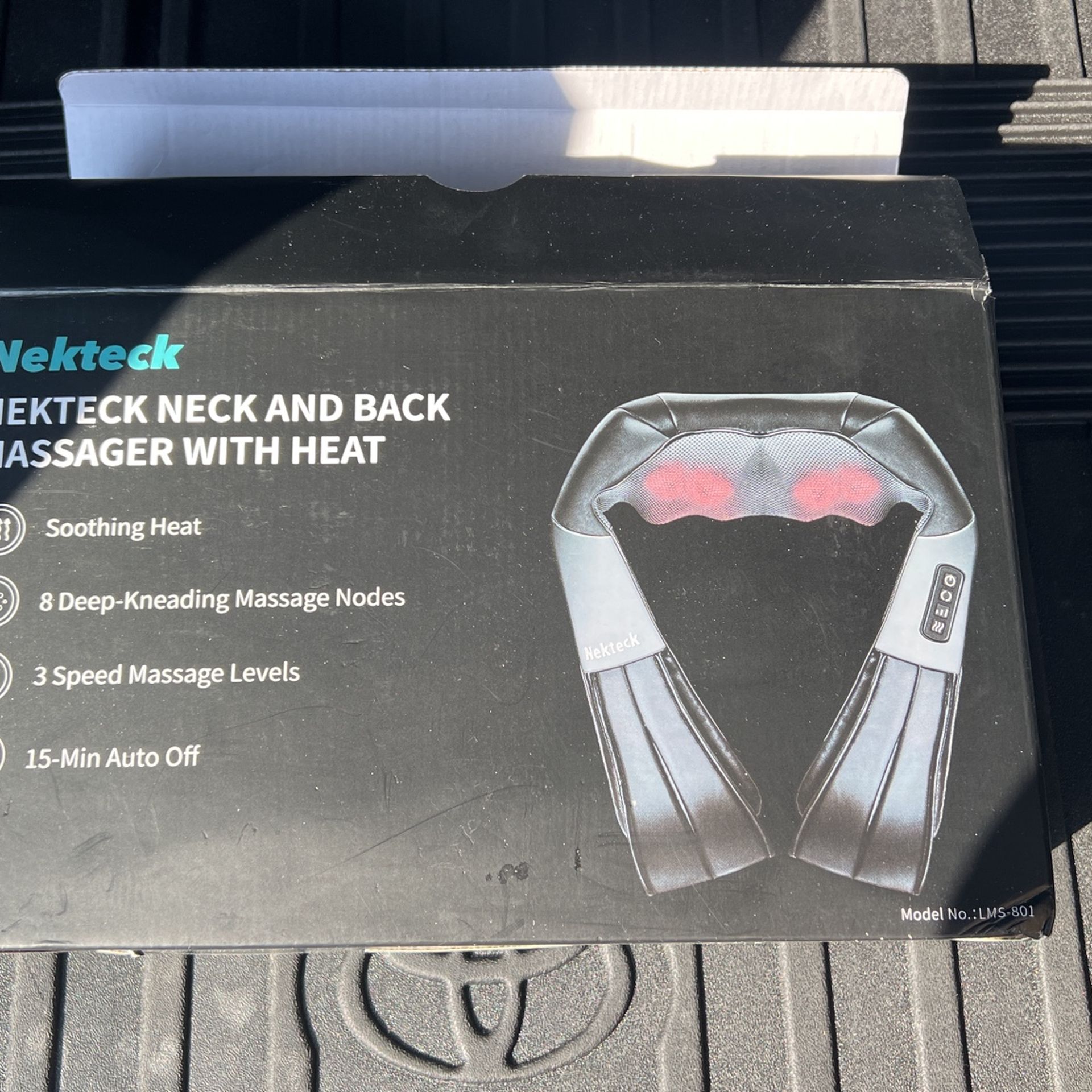 Neck And Back Massager. “NEW OPEN BOX” 
