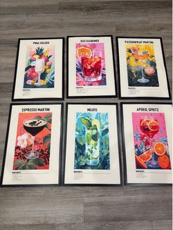 Canvas Wall Art Set of 6