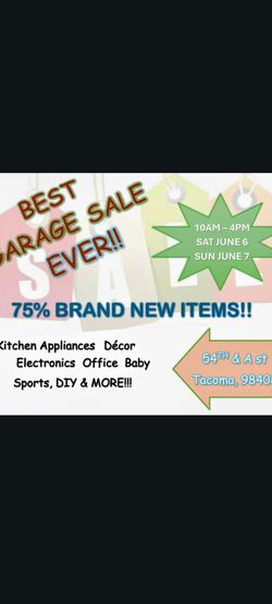 Huge Sale!  Great Prices!