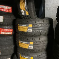 Set Of Four New LAND GOLDEN  235/45R17 $400