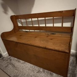 Wood Bench 