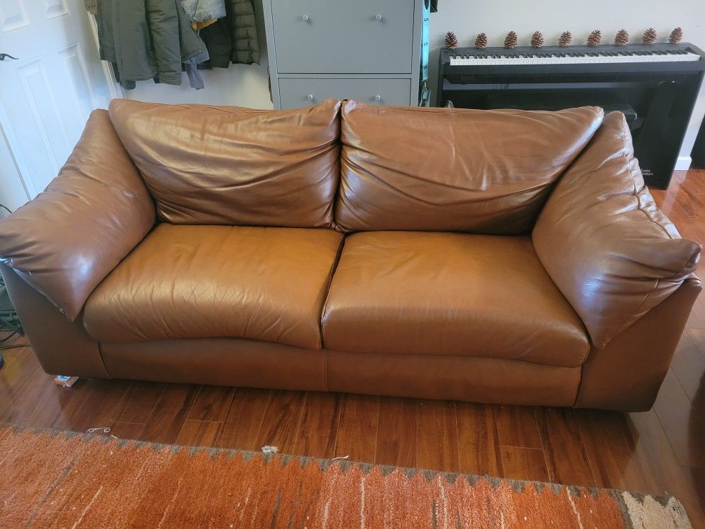 Leather Couch