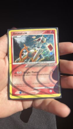 Arceus lv100 2009 Pokémon card