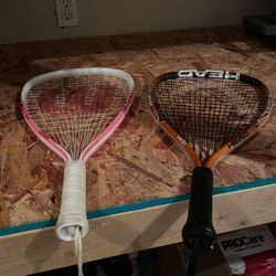 Pair of Racquet For Racquetball