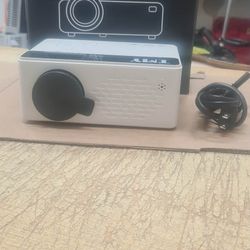 TMY 1080P Full HD Portable Mini Projector, Upgraded Bluetooth Movie Projector with Screen, Compatible with TV Stick Smartphone/HDMI/USB, Indoor & Outd