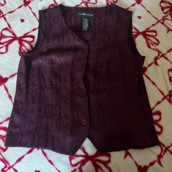 Vintage Sag Harbor women’s vest size 10