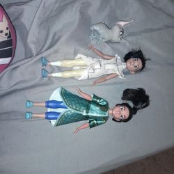 Raya And Namari Dolls
