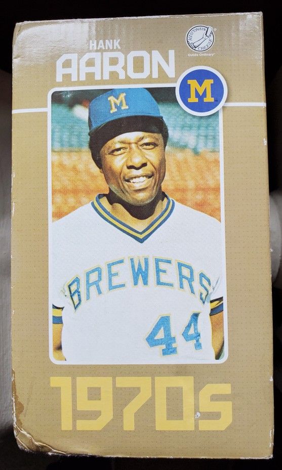 Hank Aaron Brewers Bobble Head Giveaway