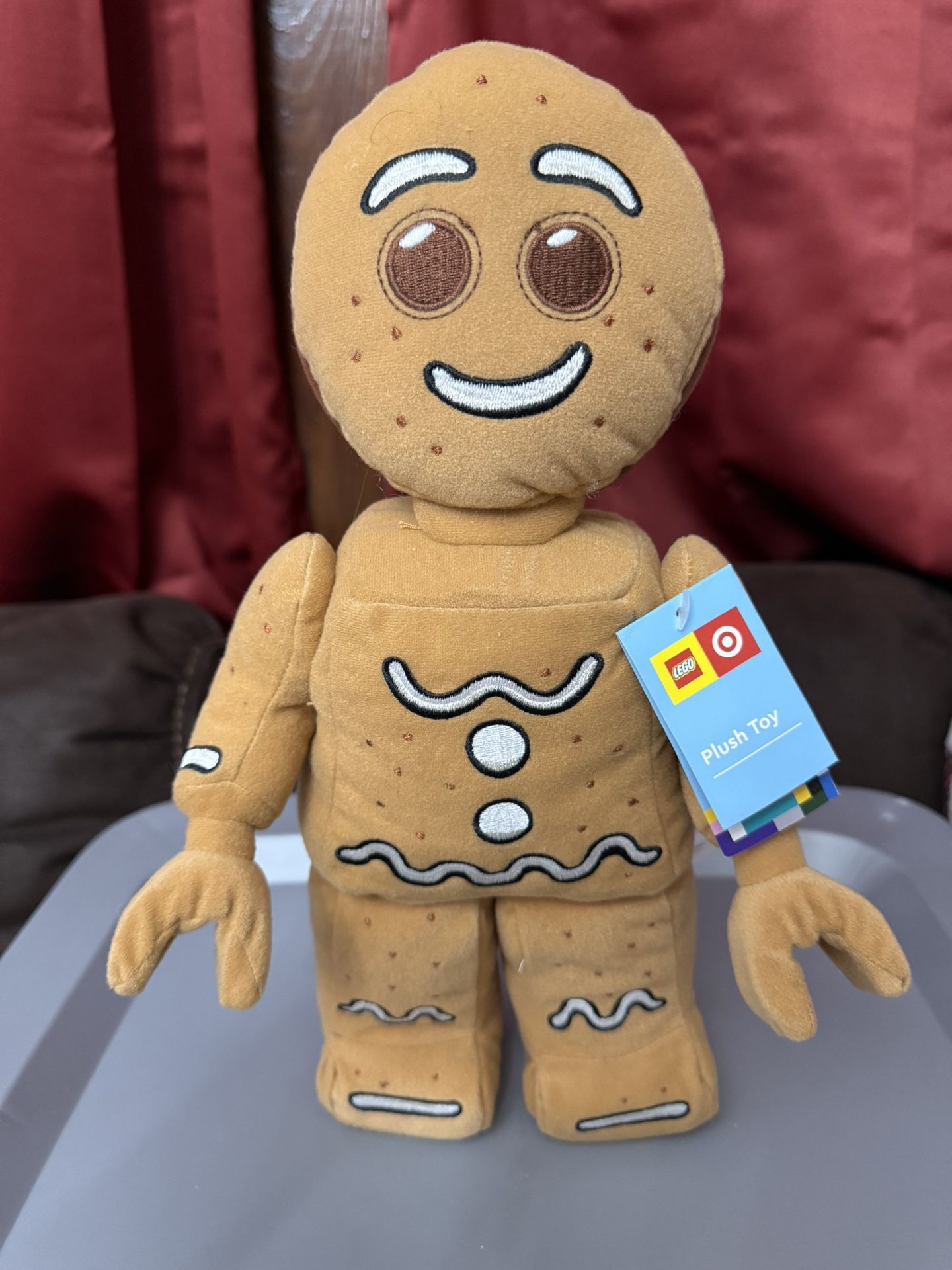LEGO Gingerbread Man ~ Colberation w Target ~ 12” Plush ~ NEW w TAGS