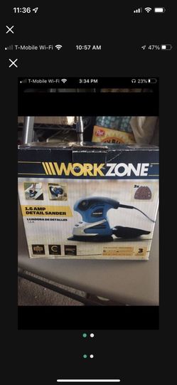Work zone sander