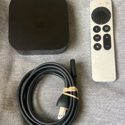 Apple TV 4K 3rd Gen A2843 128GB Media Streamer Wi-Fi + Ethernet