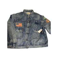 Ralph Lauren Polo Denim Jacket - NWT - Sportsman Trucker Denim Jacket