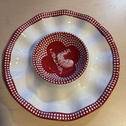 Rooster plate