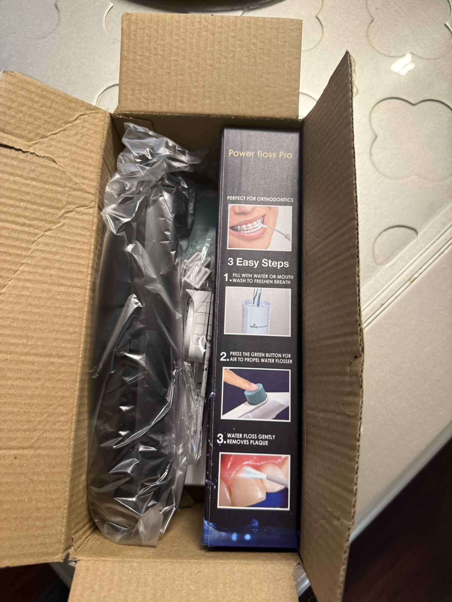 Electric Tooth Brush And Push Flosser