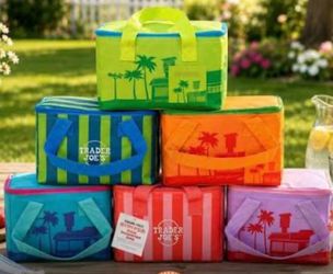 Trader Joe’s insulated bags all colors