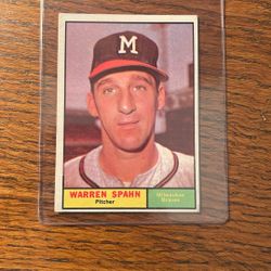 1961 TOPPS Warren Spahn