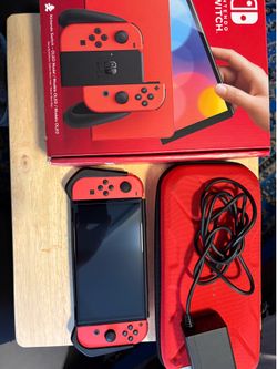 Nintendo switch Oled Mario edition