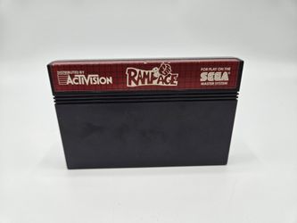 Rampage (Sega Master, 1989) NTSC Cartridge Only Vg 