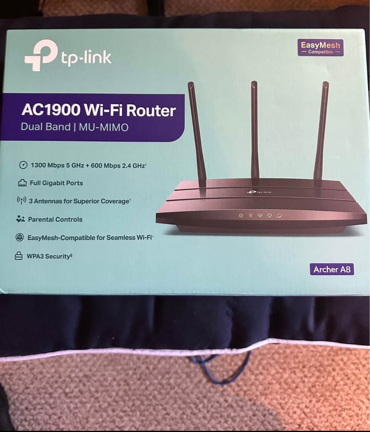 Smart WiFi router , high speed wireless router, dual band router for wireless internet.