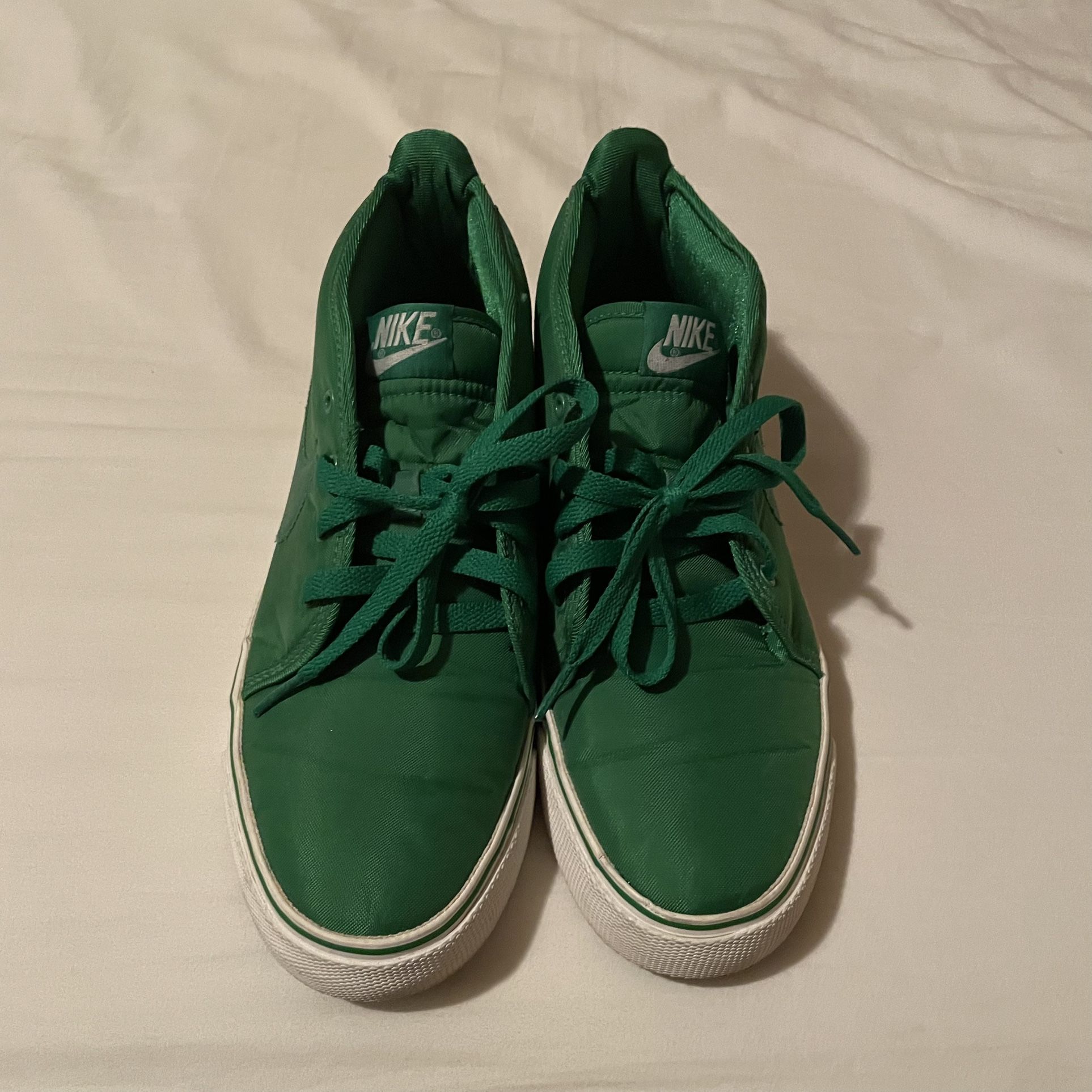 Green Nike Toki Shoes